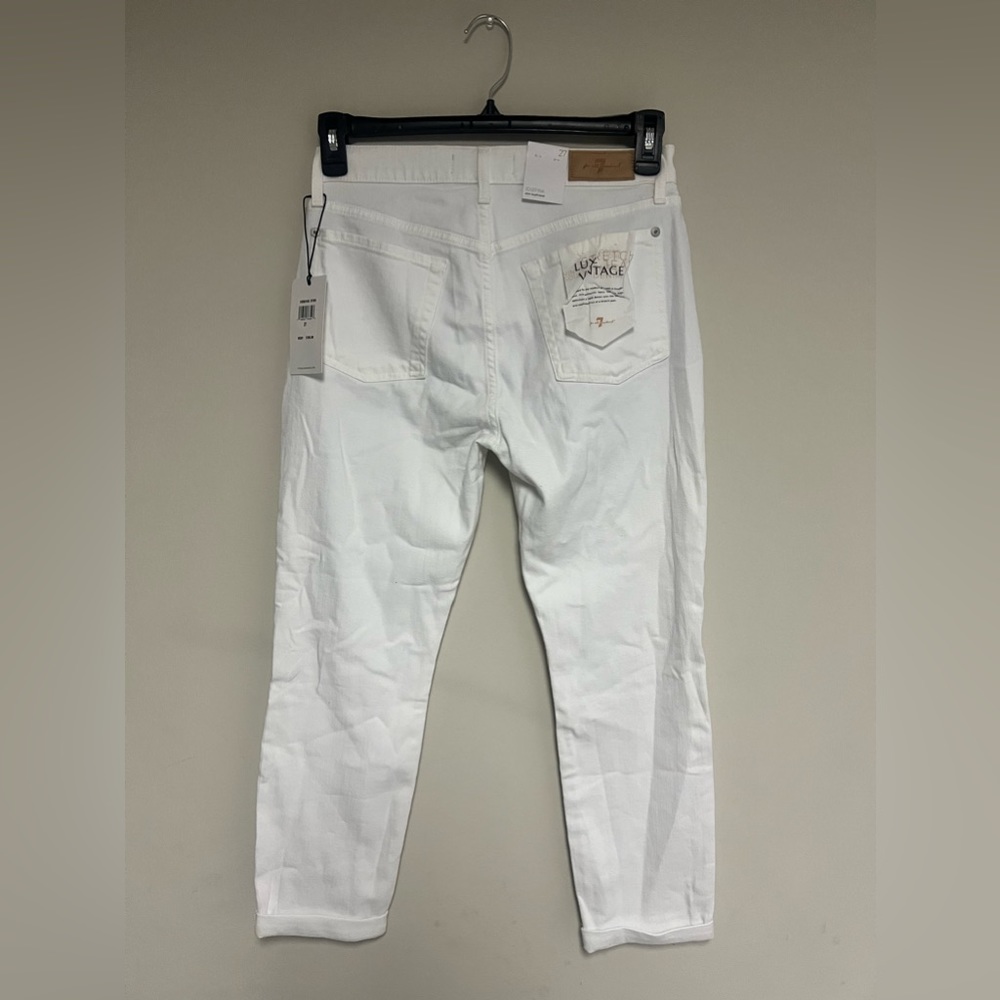 Women’s 7 for all mankind jeans size 27 NWT - Picture 2 of 2